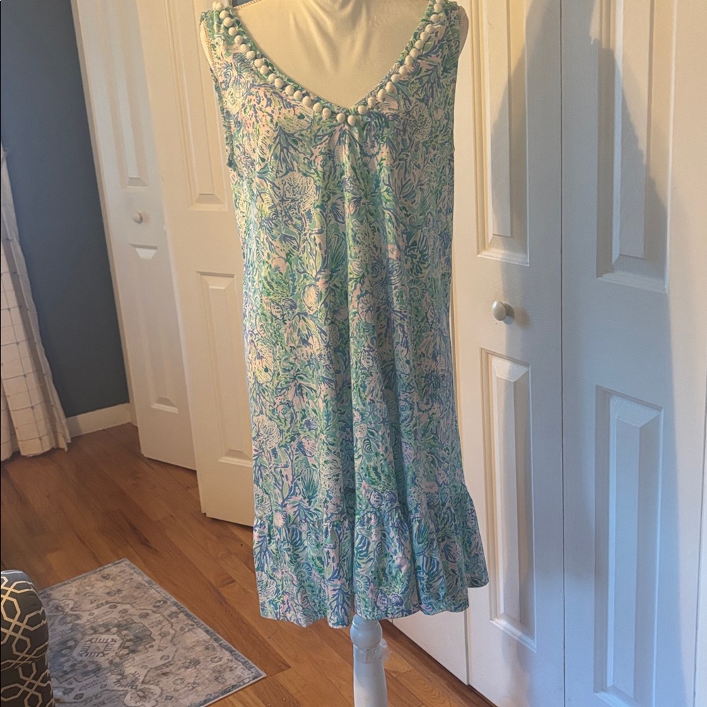 Lilly Pulitzer Floral Sleeveless Dress